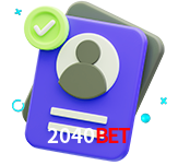 Tornar-se um membro do 2040bet é muito simples